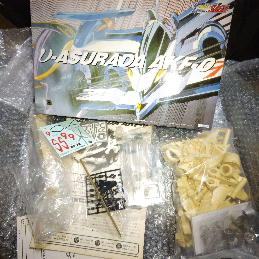 WAVE　サイバーフォーミュラ　ν-アスラーダ　AKF-0　ガレージキット未組立