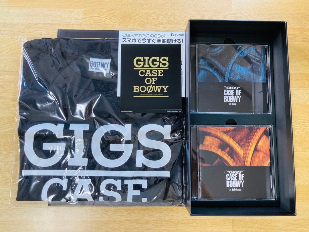 邦楽 LAST GIGS CASE OF BOOWY THE ORIGINAL CD