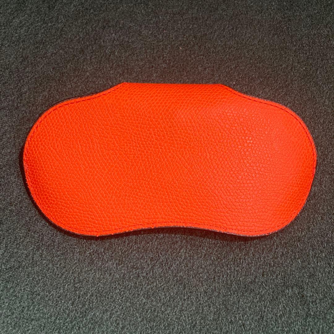 美品 | Valextra オレンジレザー メガネケース