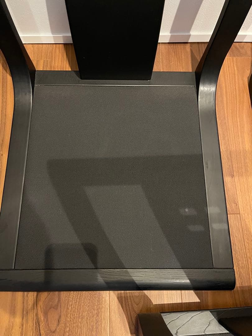 hikari 光製作所 木製座椅子 黒和モダン 旅館　和室　三脚セット