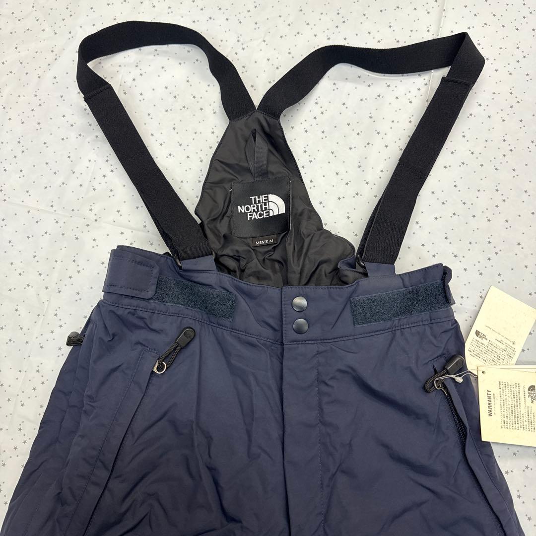 【新品未使用】ノースフェイス　スキーウェア Mサイズ ネイビー