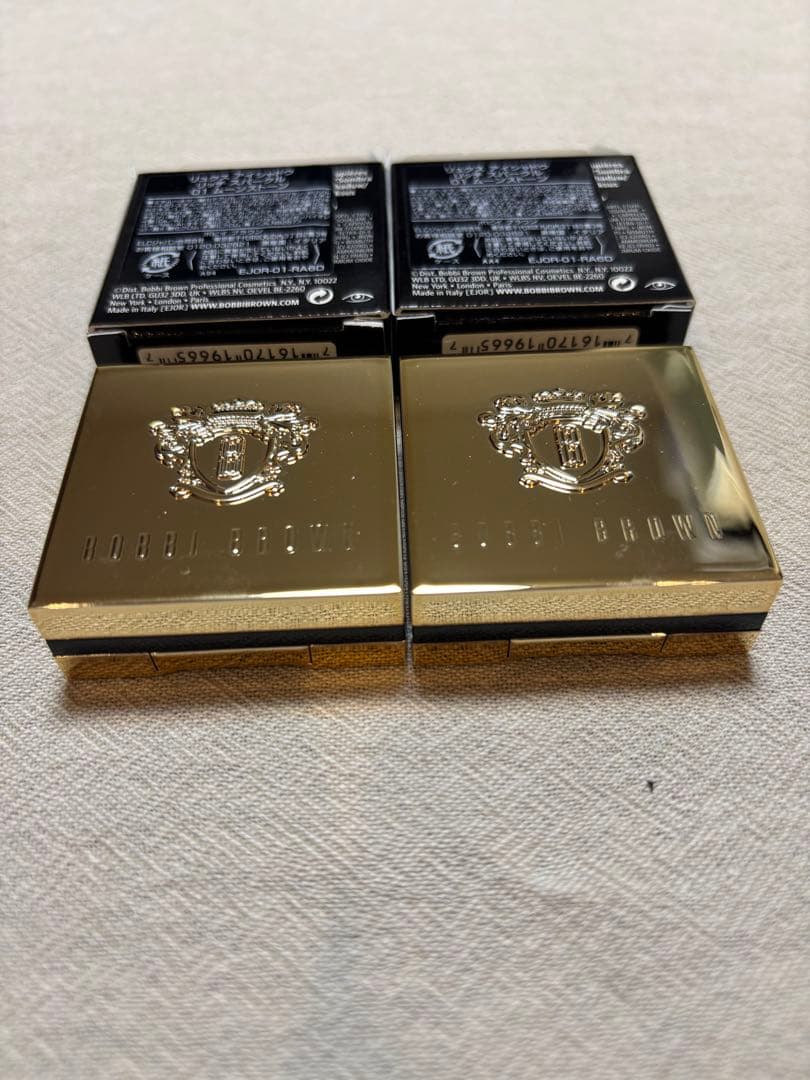 BOBBI BROWN Luxe Eye Shadow 01ムーンストーン 2個