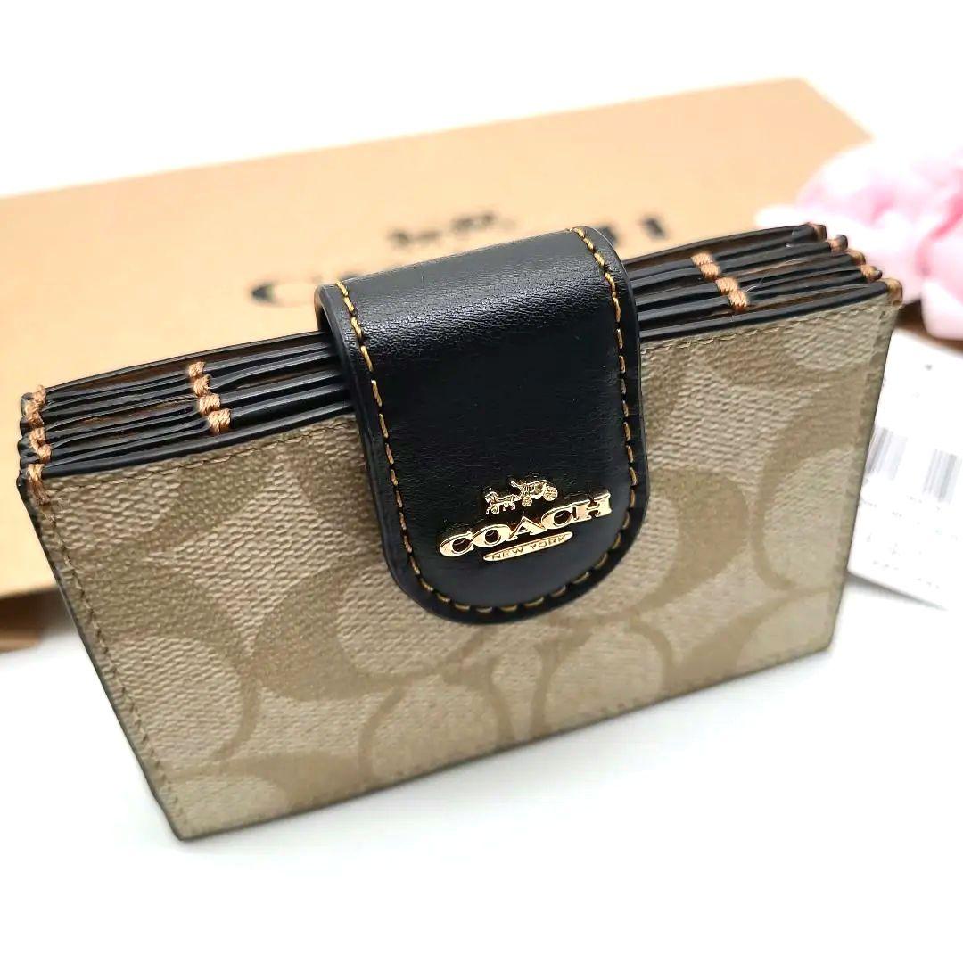 新品　COACH　コーチ　カード入れ　定期入れ　名刺入れ