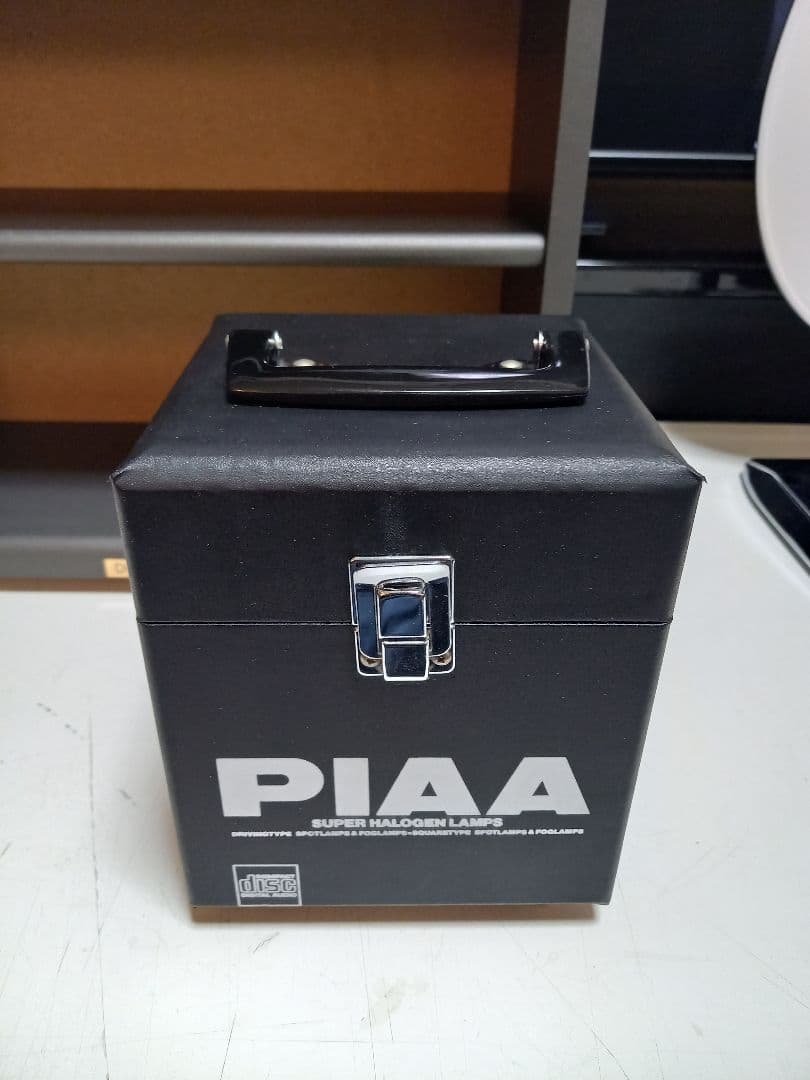 1980's　非売品　PIAA　ノベルティ　CD　キャリング　ケース　ボックス