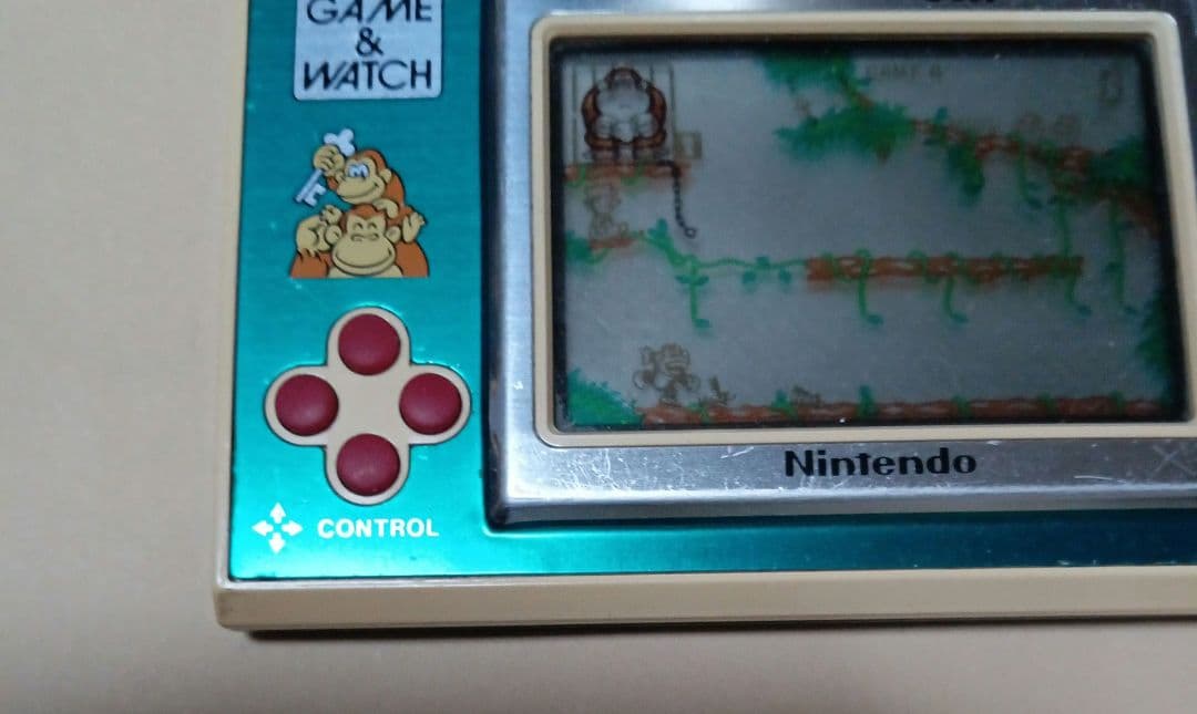 ゲームアンドウォッチ　ドンキーコング　JR.　ゲームウォッチ　可動品　任天堂