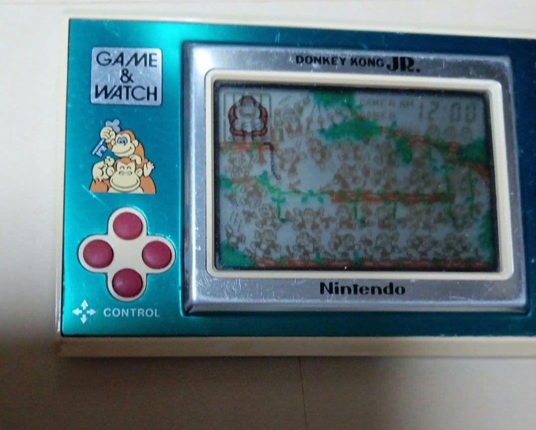 ゲームアンドウォッチ　ドンキーコング　JR.　ゲームウォッチ　可動品　任天堂