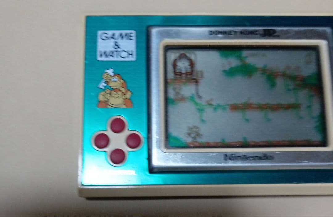 ゲームアンドウォッチ　ドンキーコング　JR.　ゲームウォッチ　可動品　任天堂