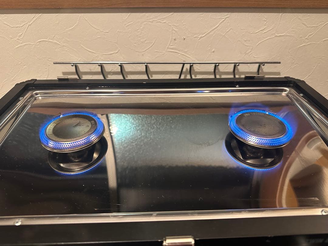 廃盤品 ユニフレーム US-1900 ツインバーナーコンロ ブラック LTD 黒