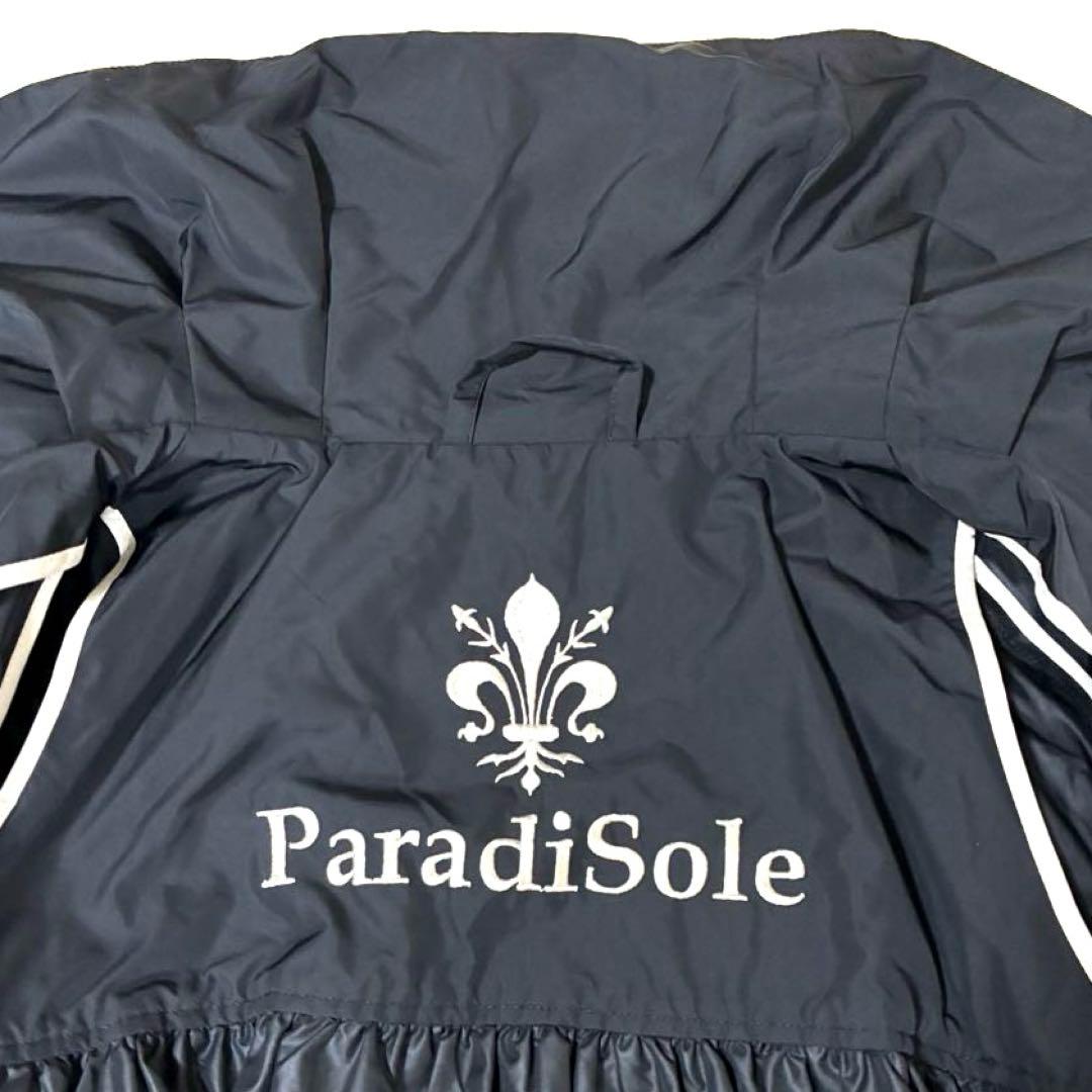 ParadiSole ブラック 撥水 ロングコート パラディソーレ レインコート