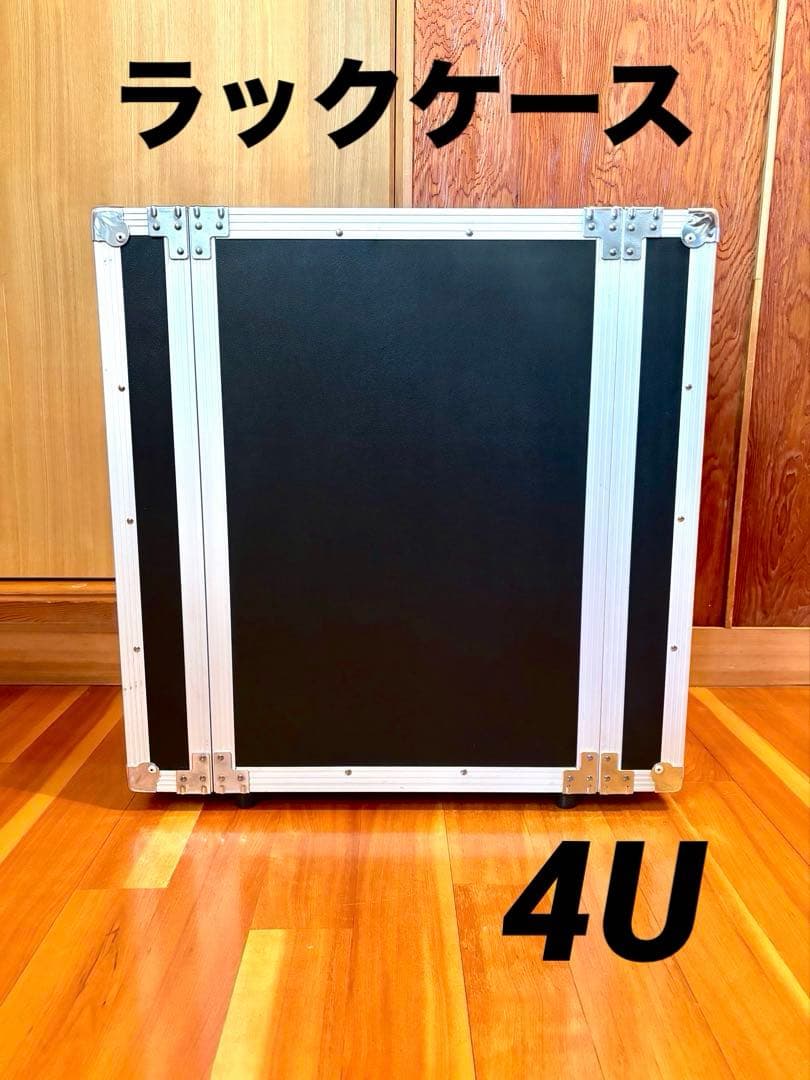 ラックケース 4U 木製 奥行36cm
