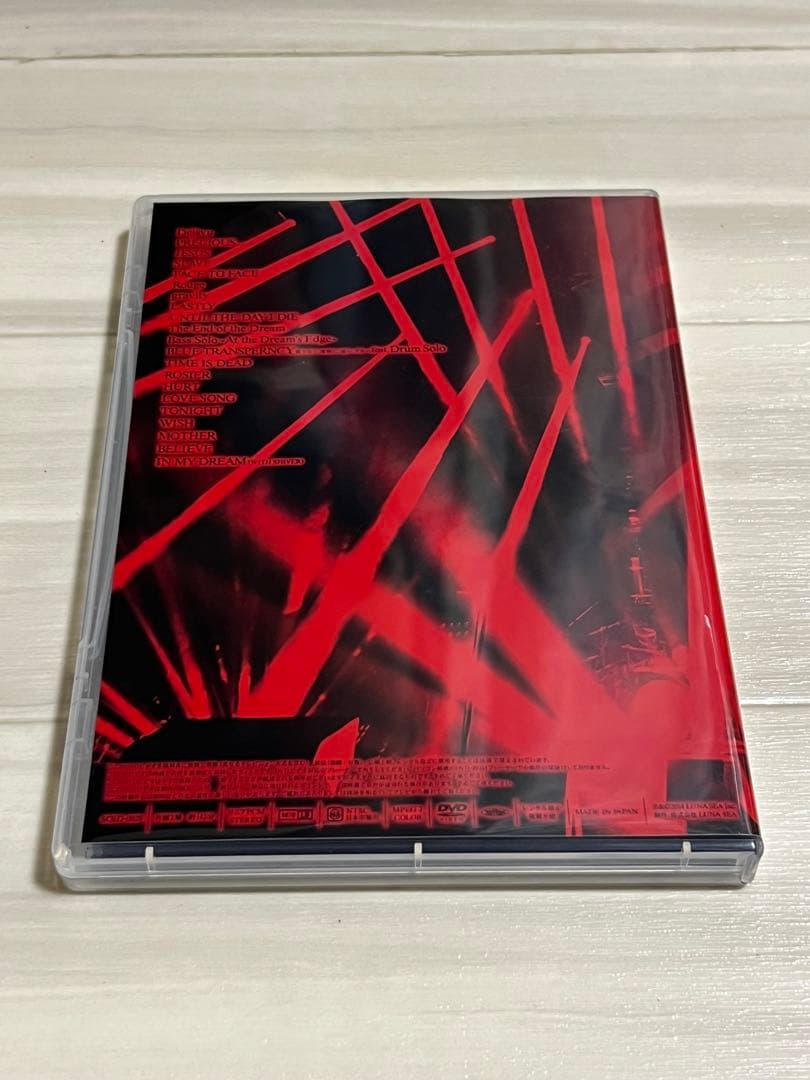 LUNA SEA SLAVE 限定 GIG 2013 両国国技館　DVD