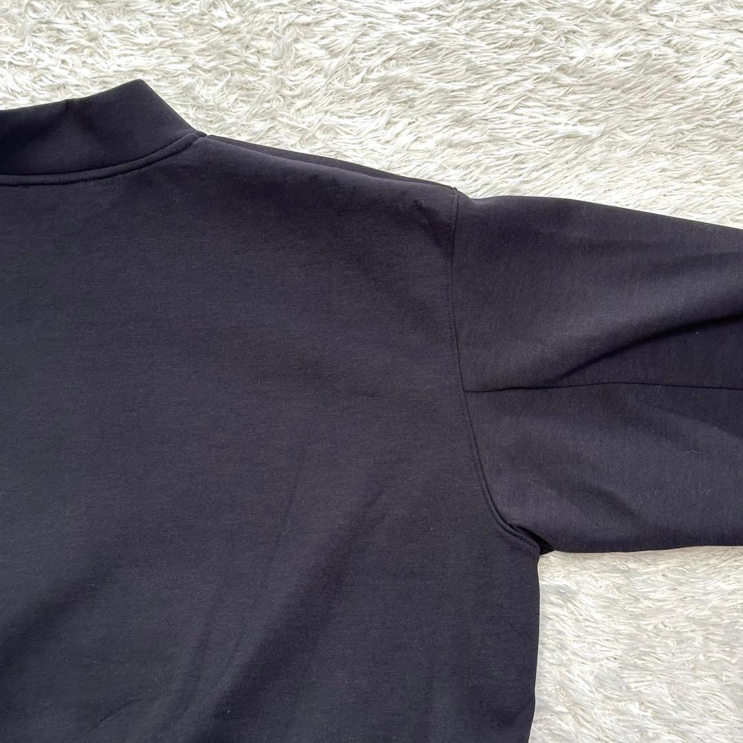 【美品】セオリーリュクス 24AW ジップアップブルゾン ブラック サイズ38