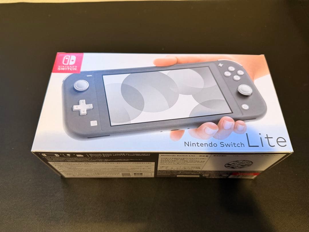 【新品未使用】Nintendo Switch Lite グレー 本体 ※箱訳あり