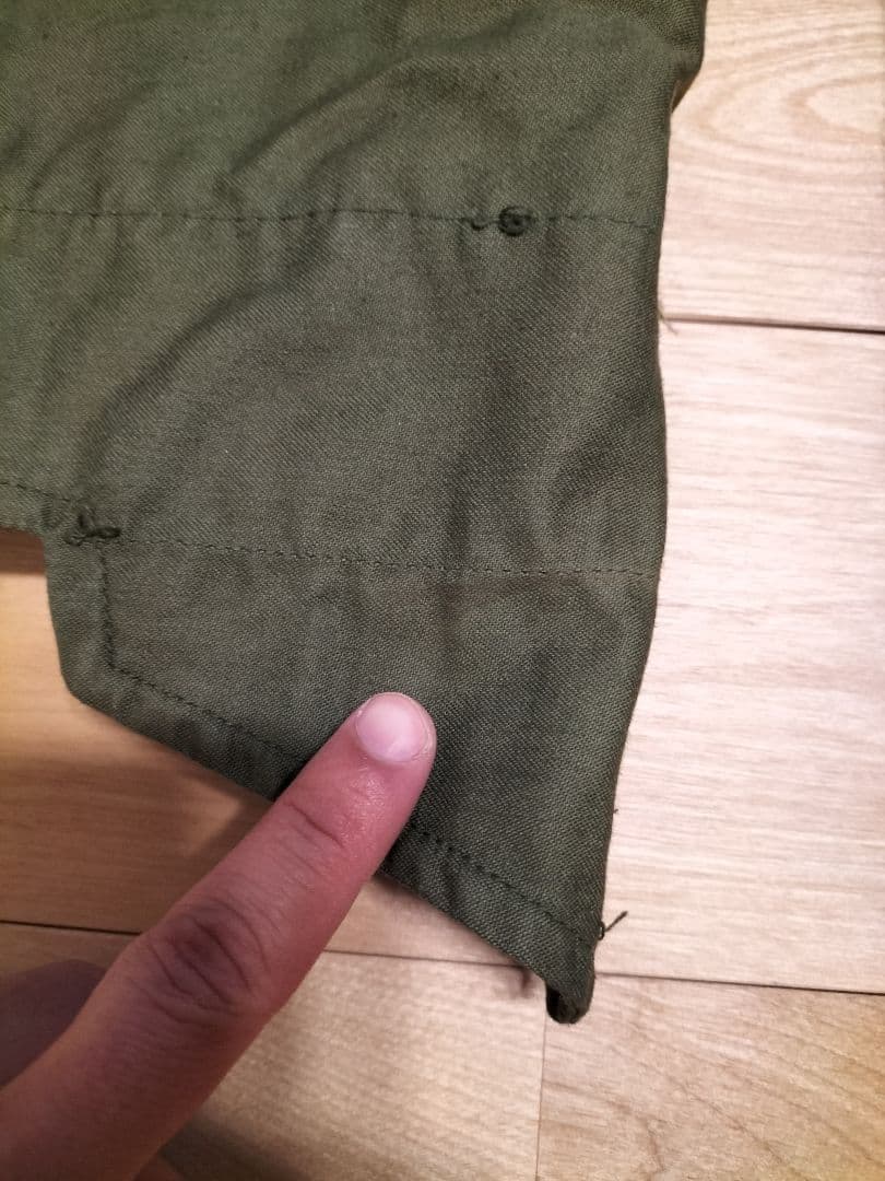 80s US ARMY M65 フィールドジャケット M-R　ALPHA製官給品