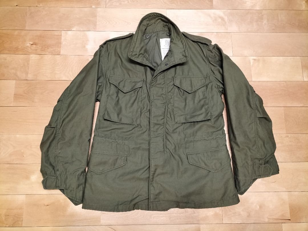 80s US ARMY M65 フィールドジャケット M-R　ALPHA製官給品