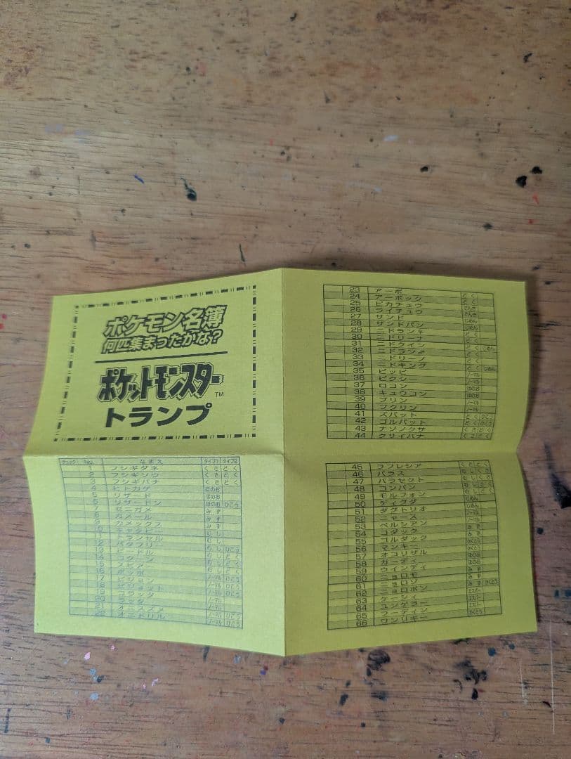 ポケモントランプ 赤