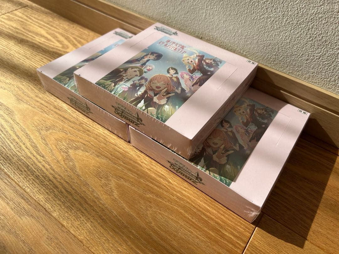 ヴァイスシュヴァルツ ラブライブ！蓮ノ空 未開封シュリンク付き3box