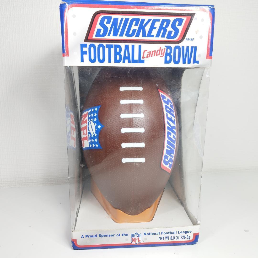 スニッカーズ フットボール NFL スタンド付き 型 キャンディボウル I0A2