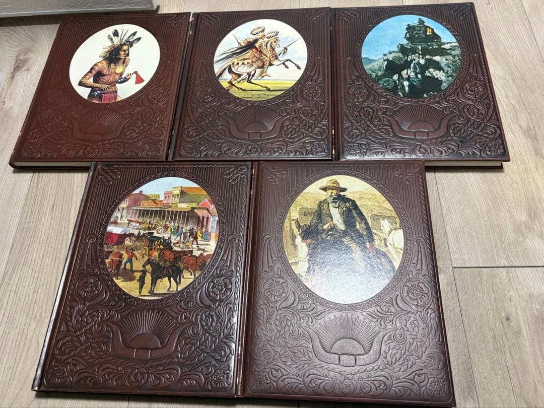 洋書 先住民と戦士のイラスト 5冊セット　ヴィンテージ