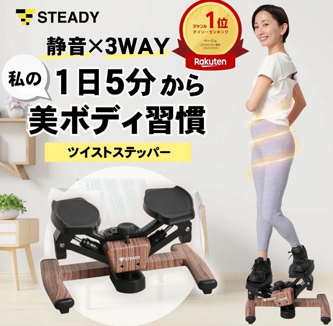 STEADY ツイストステッパー 3Way
