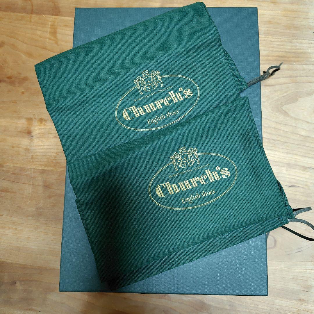 お値下げ致しました。チャーチ スタッズ付き黒レースアップ革靴36