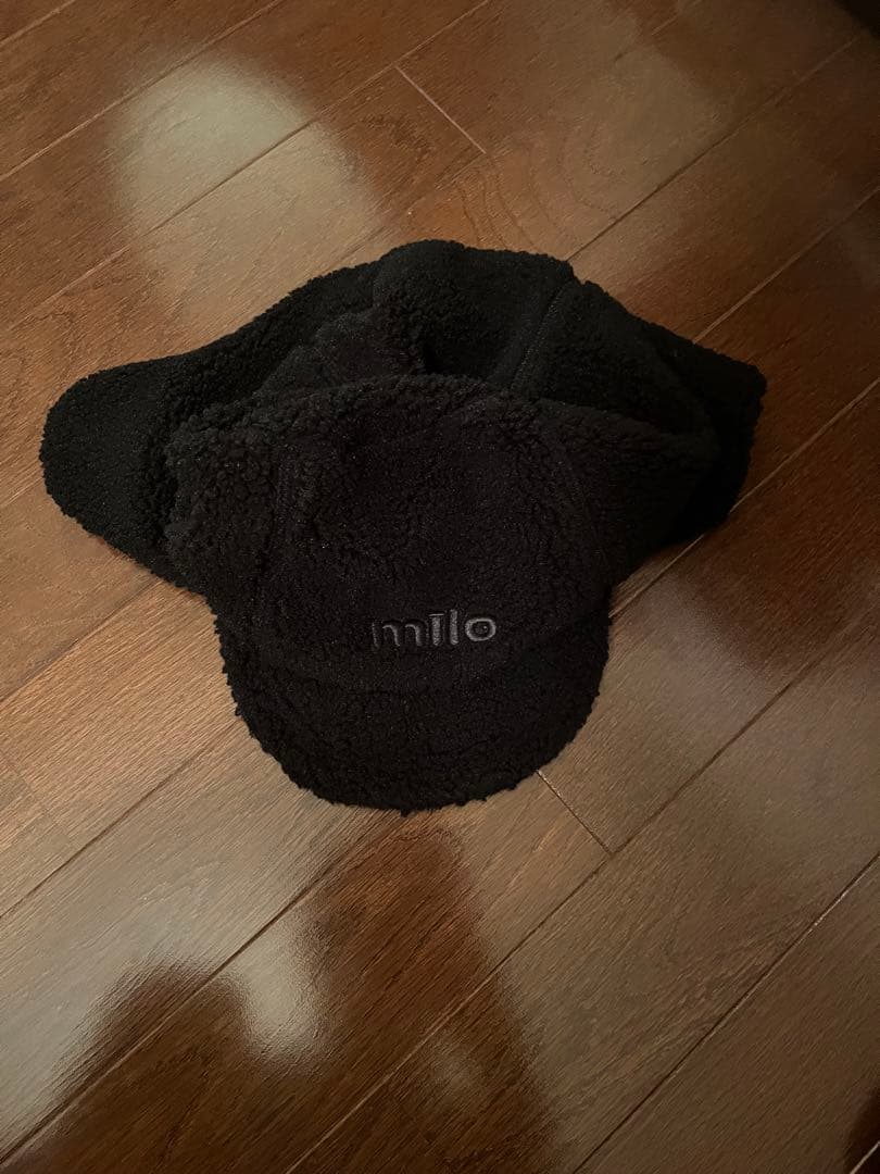 新品未使用　ブラック　25AW Milo Fleace Cap 11747391