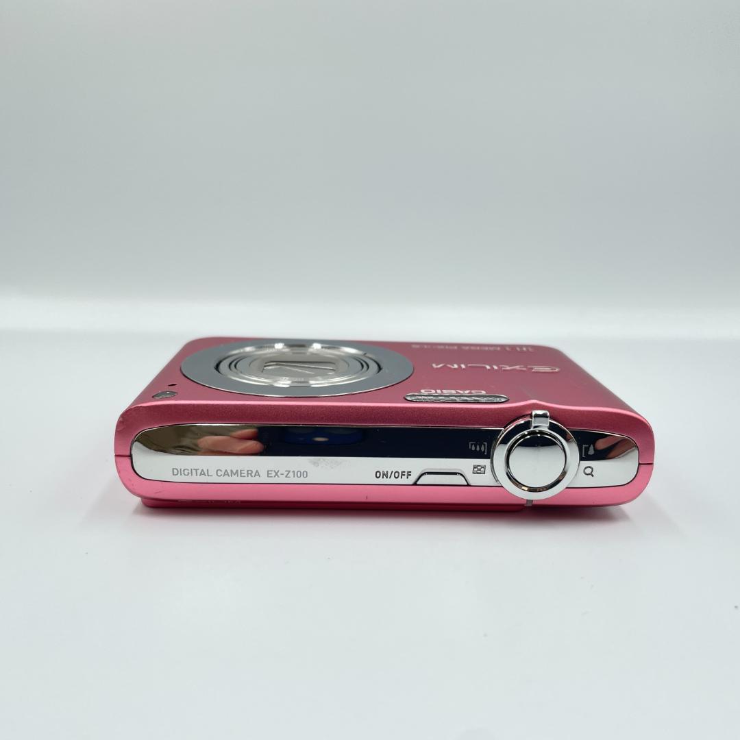 【動作品・転送特典無料あり】CASIO EXILIM EX-Z100 PINK