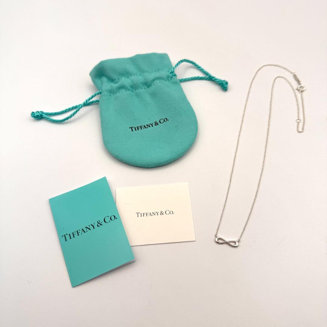 TIFFANY　インフィニティ　ペンダント　シルバーネックレス　Ag925