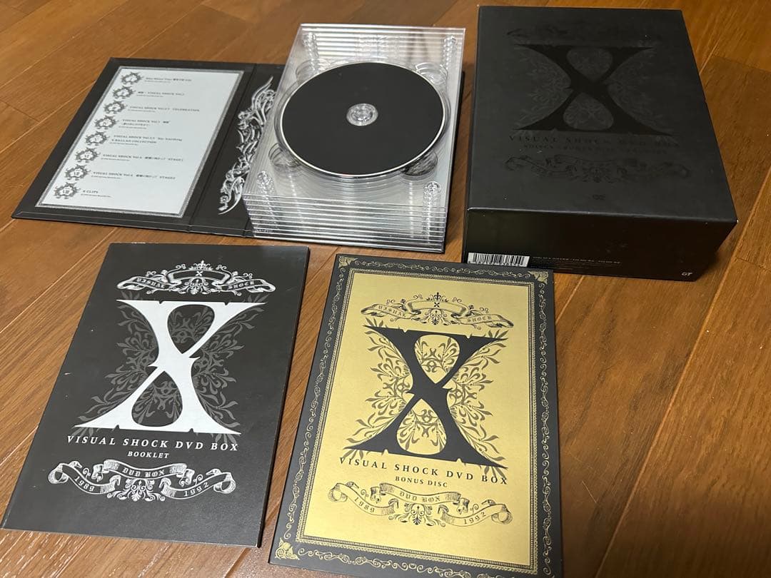 X VISUAL SHOCK DVD BOX 1989-1992 完全生産限定盤