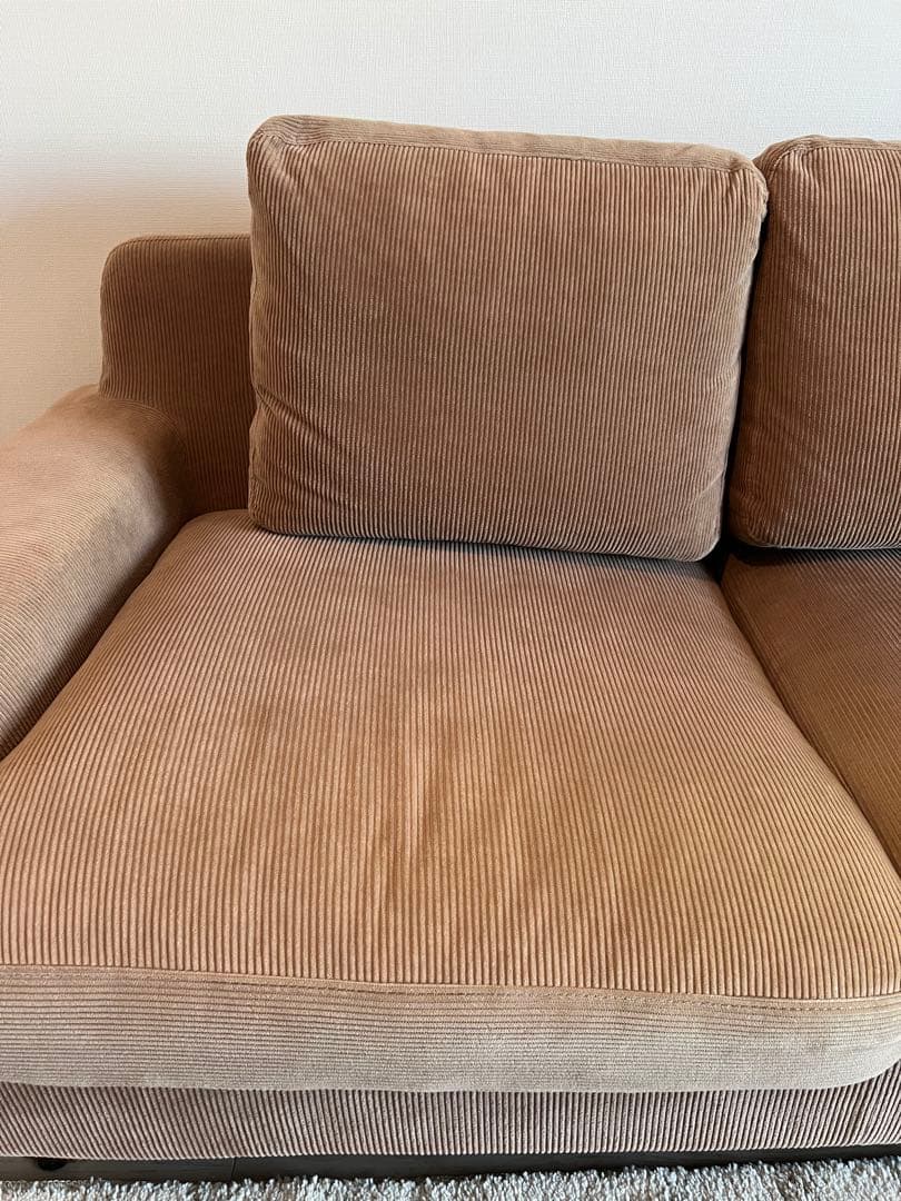 unico GREIG　カバーリングソファ 2.5シーター Tom