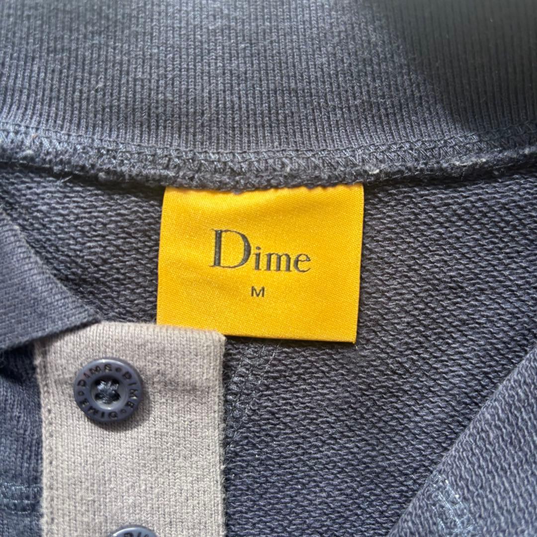 Dime ウェーブ ネイビーシャツ