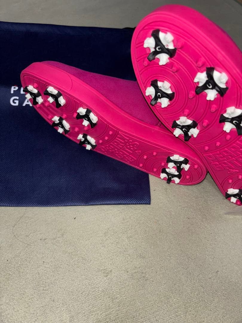 （かひなママ専用）パーリーゲイツ、ヌバック×リブニット、ショートブーツ