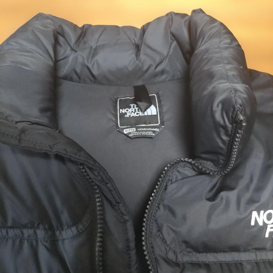 THE NORTH FACE ブラック ダウンベスト XLヌプシ700暖か