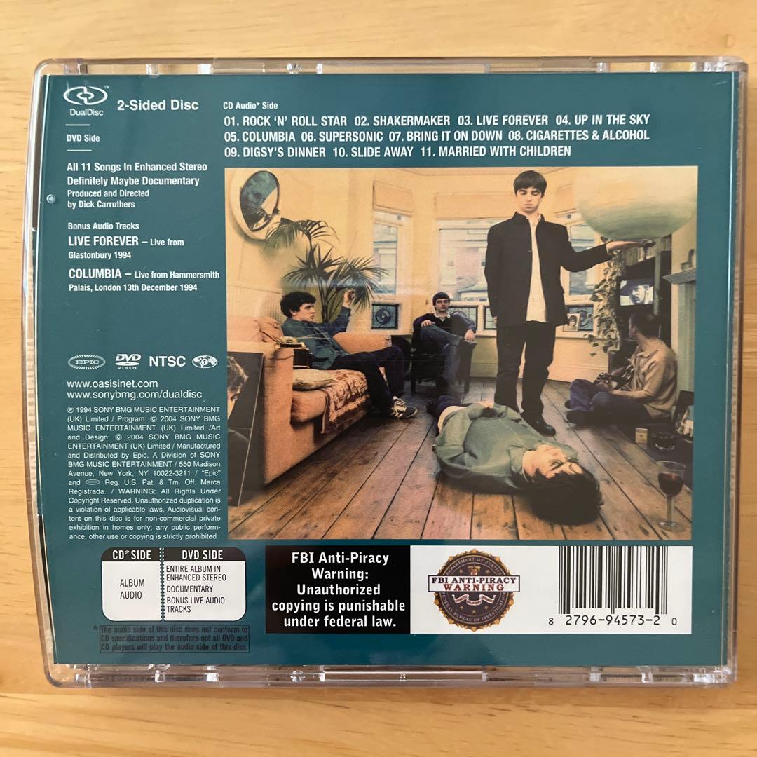 【美品】オアシス/ディファニトリー・メイビー［DualDisc］輸入盤