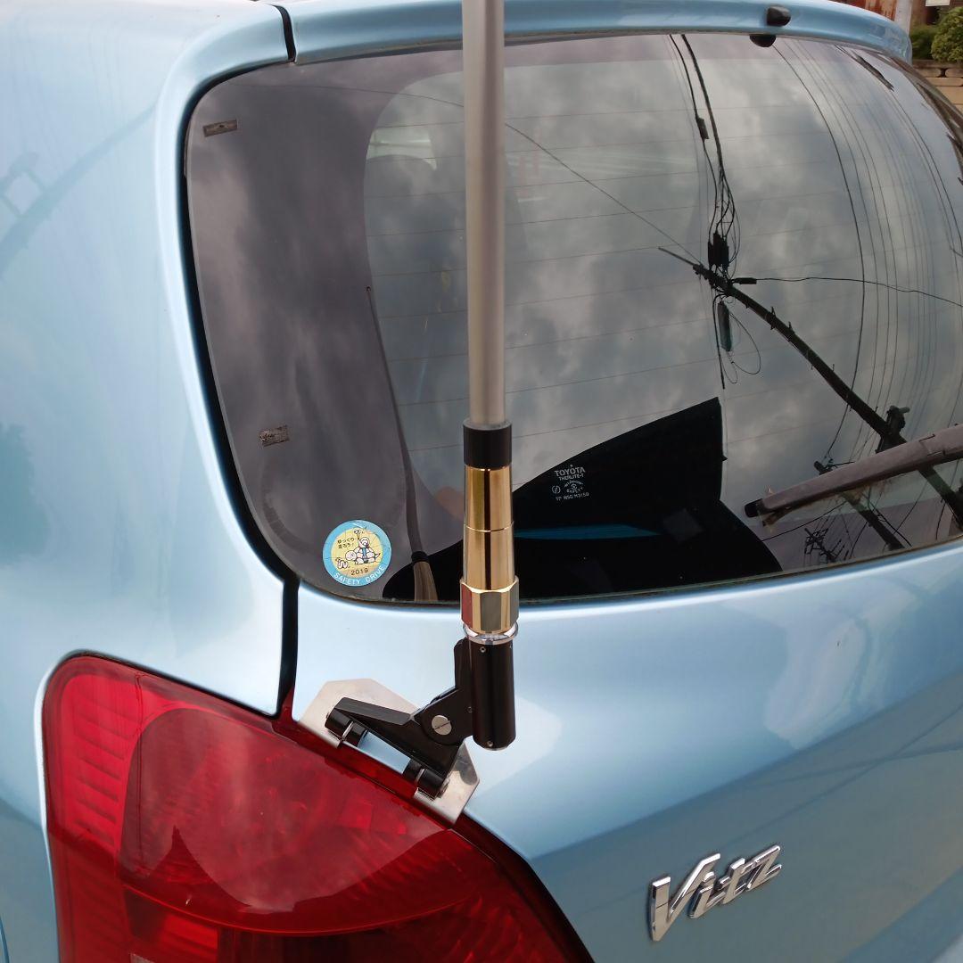 国産パイオニアパーソナルアンテナタイプ・取り付基台風林火山白色