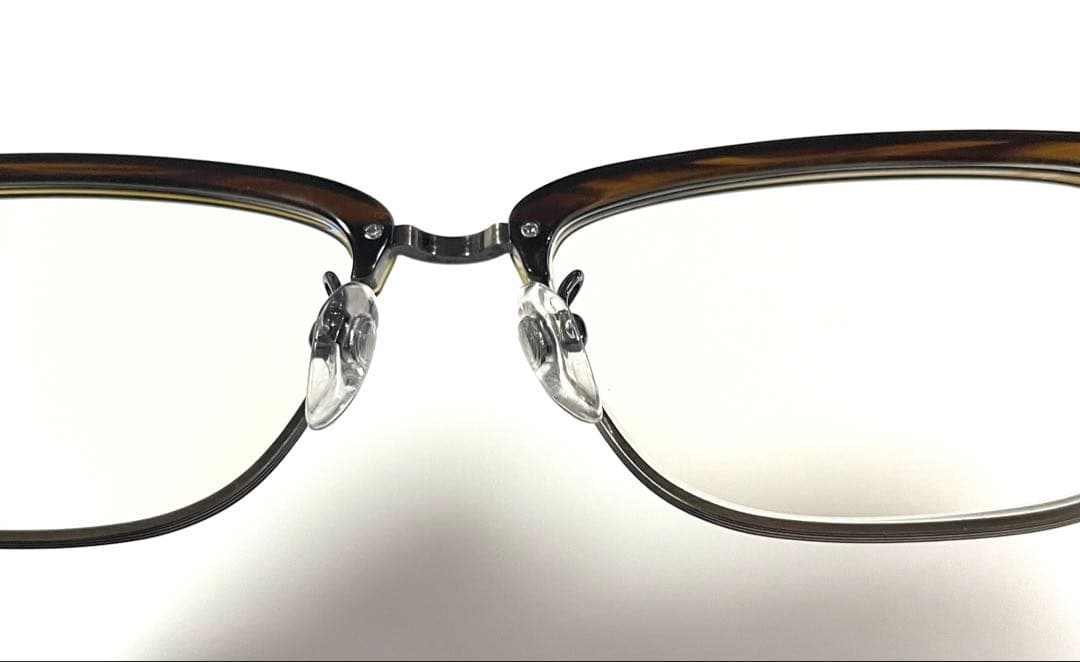 999.9 ブラウンフレーム メガネ(度あり)