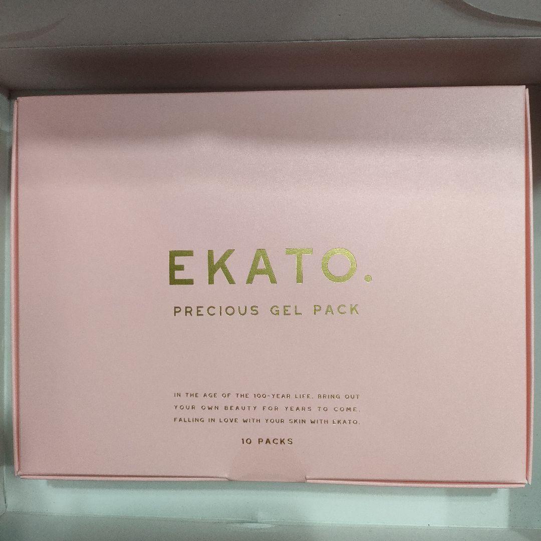 パック・フェイスマスク EKATO PRECIOUS GEL PACK 10 PACKS