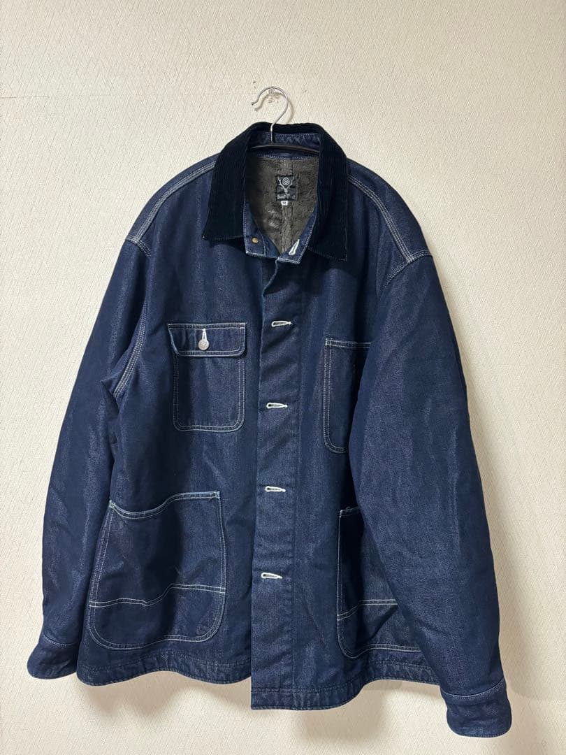 south2west8 デニム　カバーオール