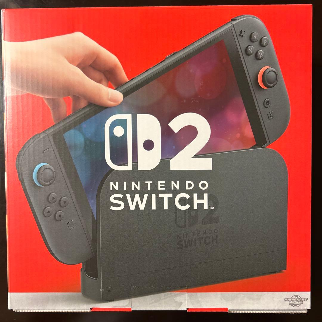 Nintendo Switch 2 日本語対応 本体　マリオカートワールド