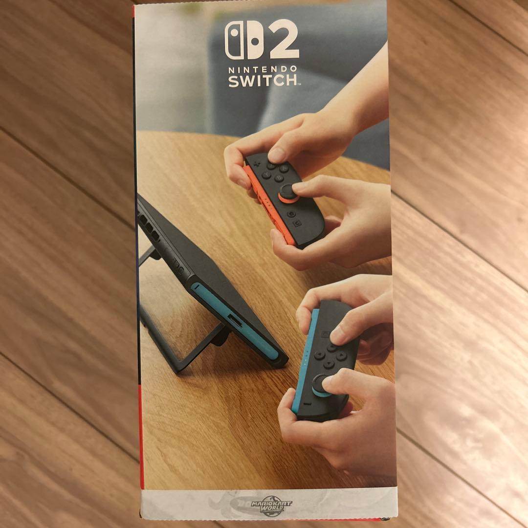 Nintendo Switch 2 日本語対応 本体　マリオカートワールド