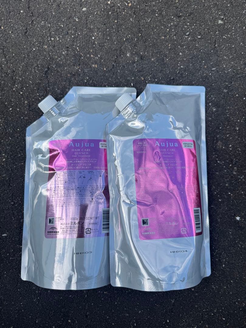 オージュア　クエンチ　シャンプー1000mlトリートメント1000g