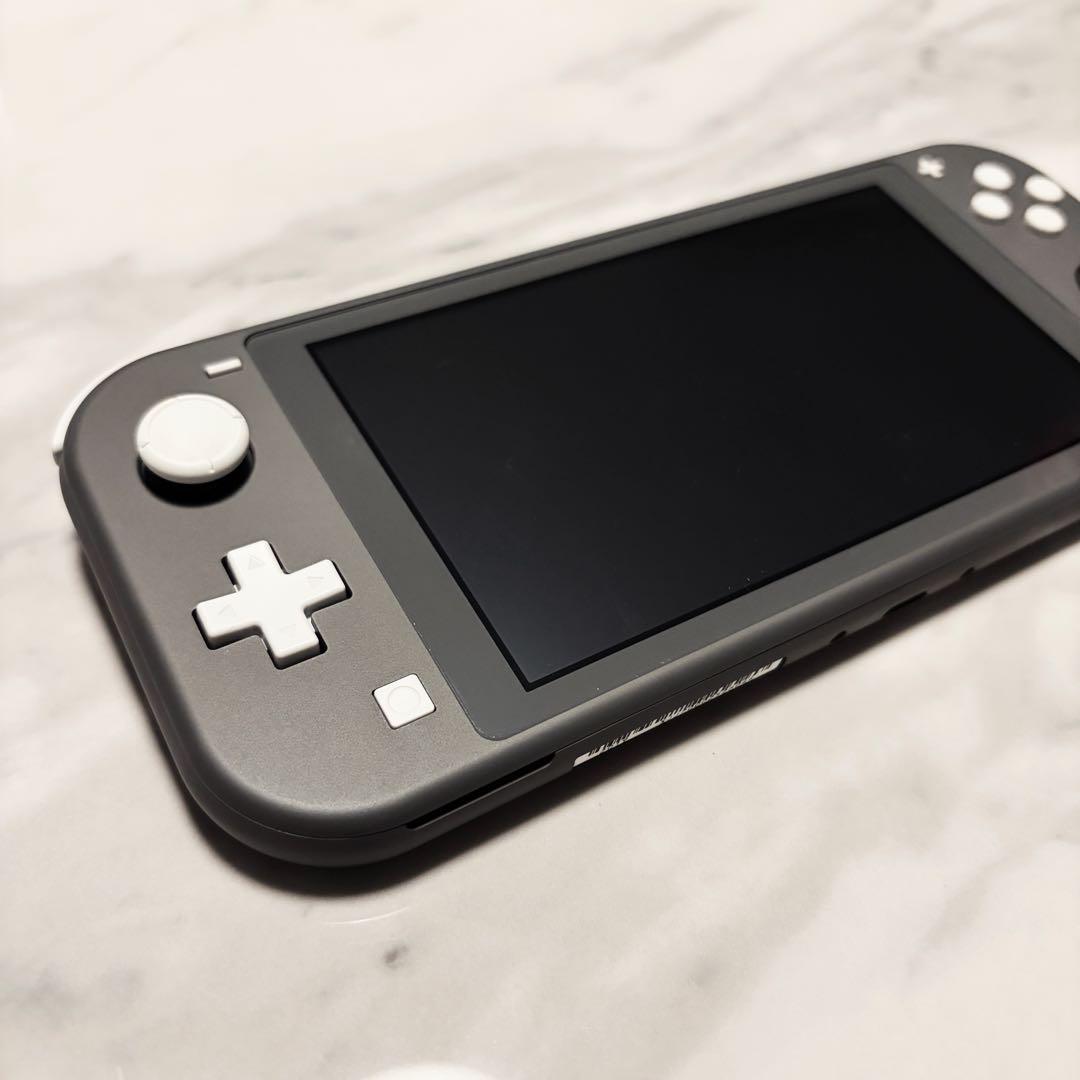 Nintendo Switch Lite グレー 本体 箱あり ケース付き