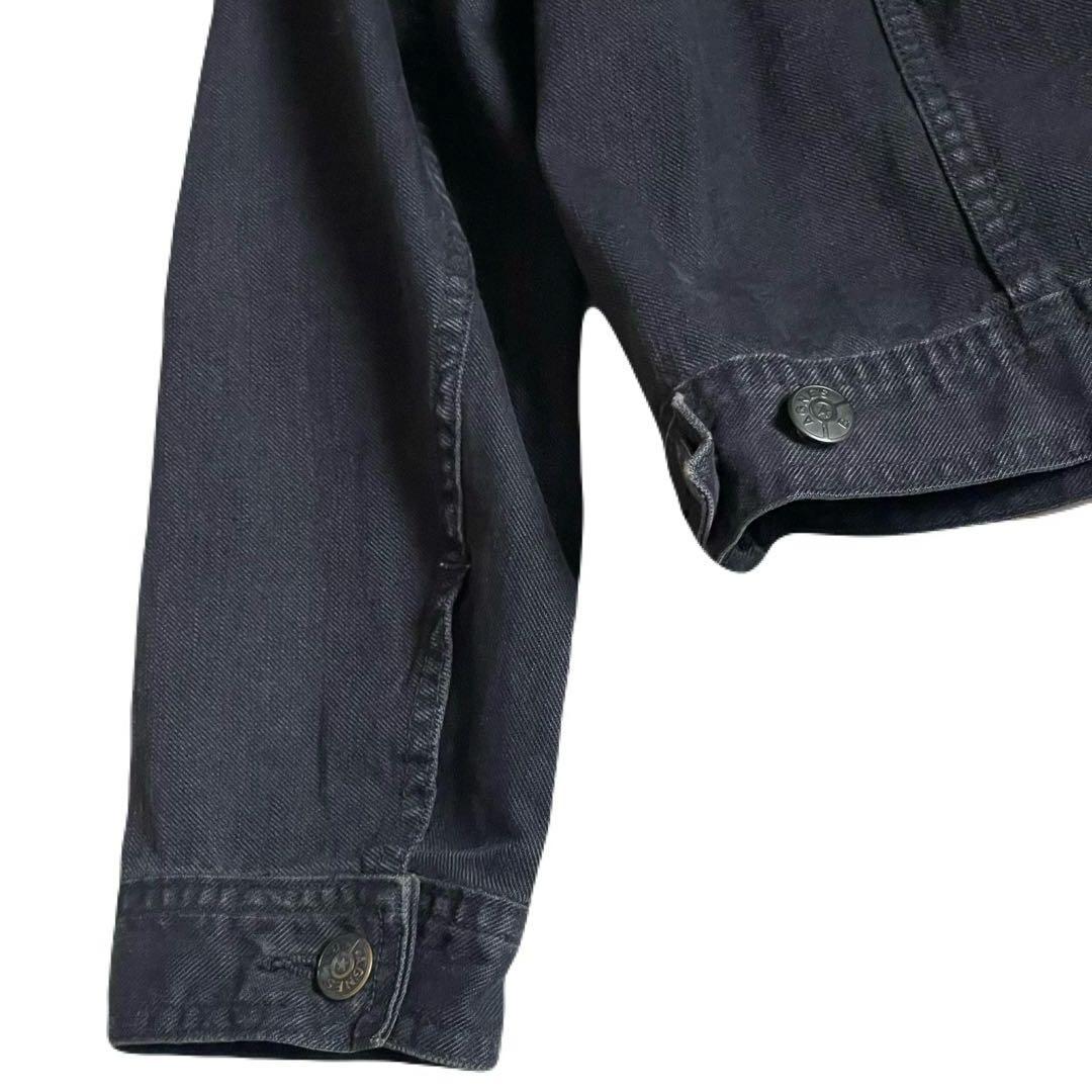 セールagnes bアニエスベー1990sフランス製Gジャン黒デニムジャケット