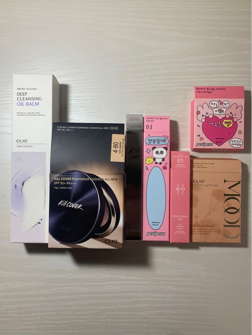 CLIO トライアルセット ディープクレンジングオイルバームなど