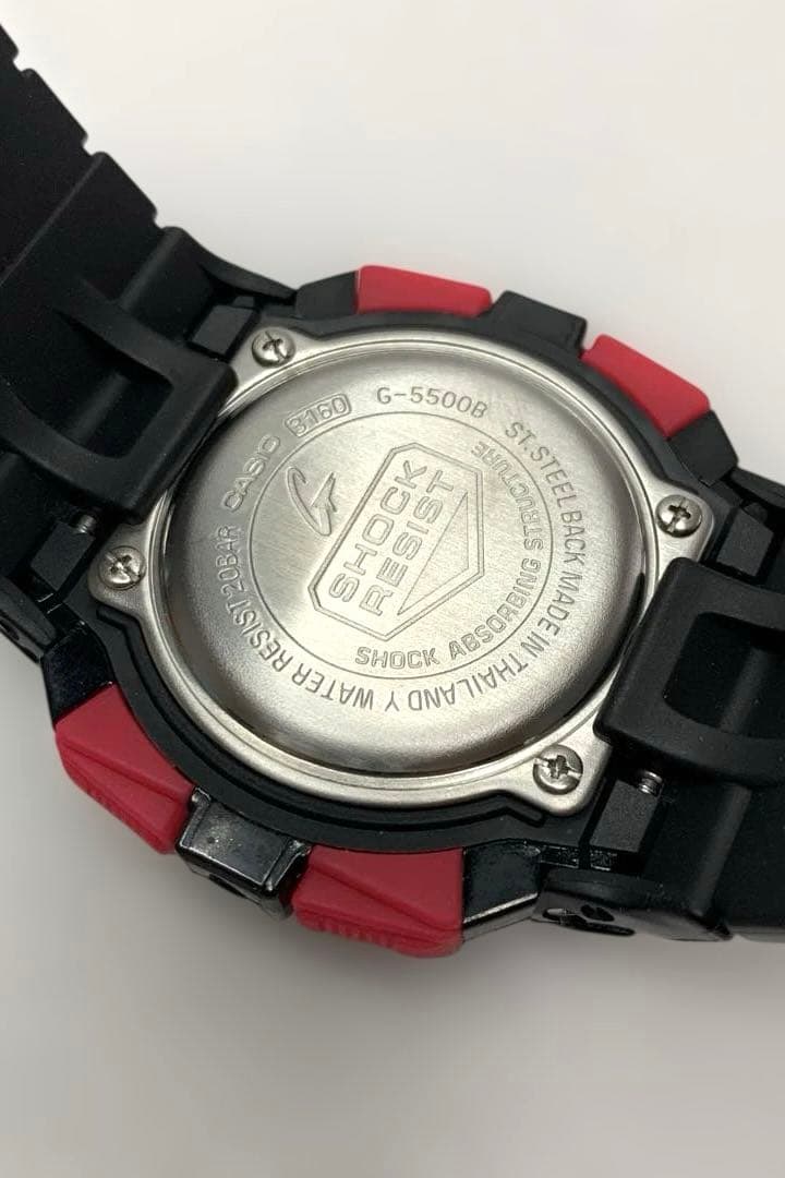 【ソーラー】G-SHOCK G-5500B ブラック×ピンク