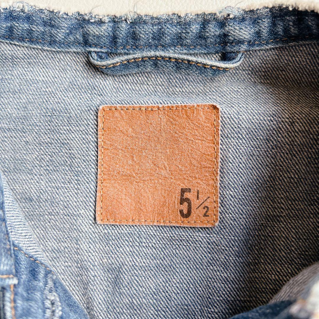 Spick&Span ⿻ 5 1/2 デニムジャケット ワイド フレームワークス