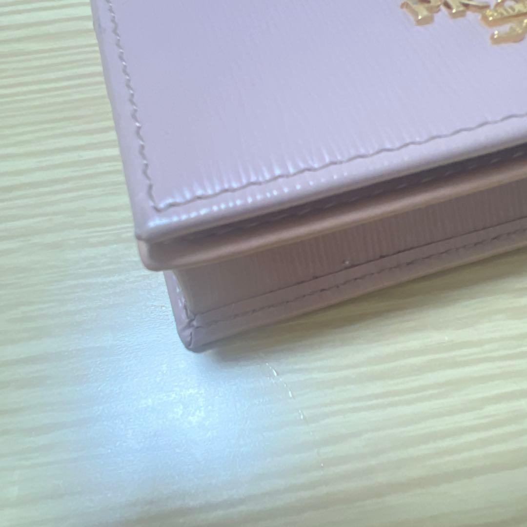 美品 ) PRADA プラダ 名刺入れ カードケース