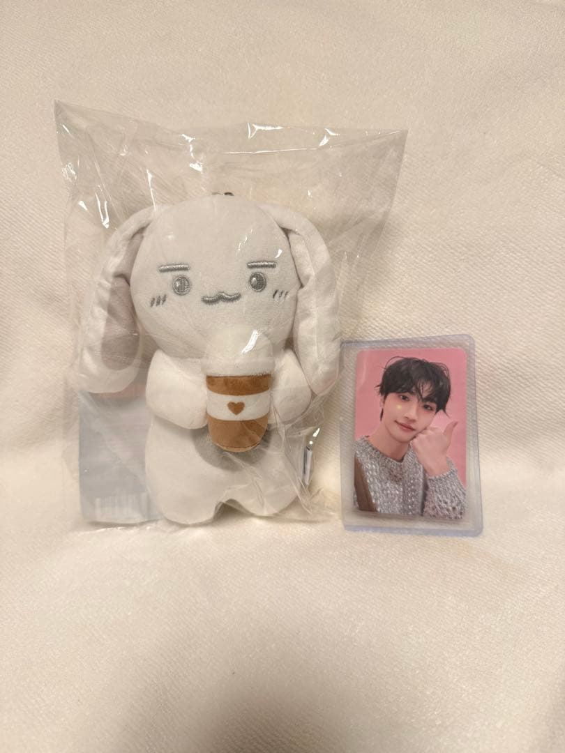 ATEEZ ソンファ シルバニ CUP SLEEVE KEYRING トレカ付き