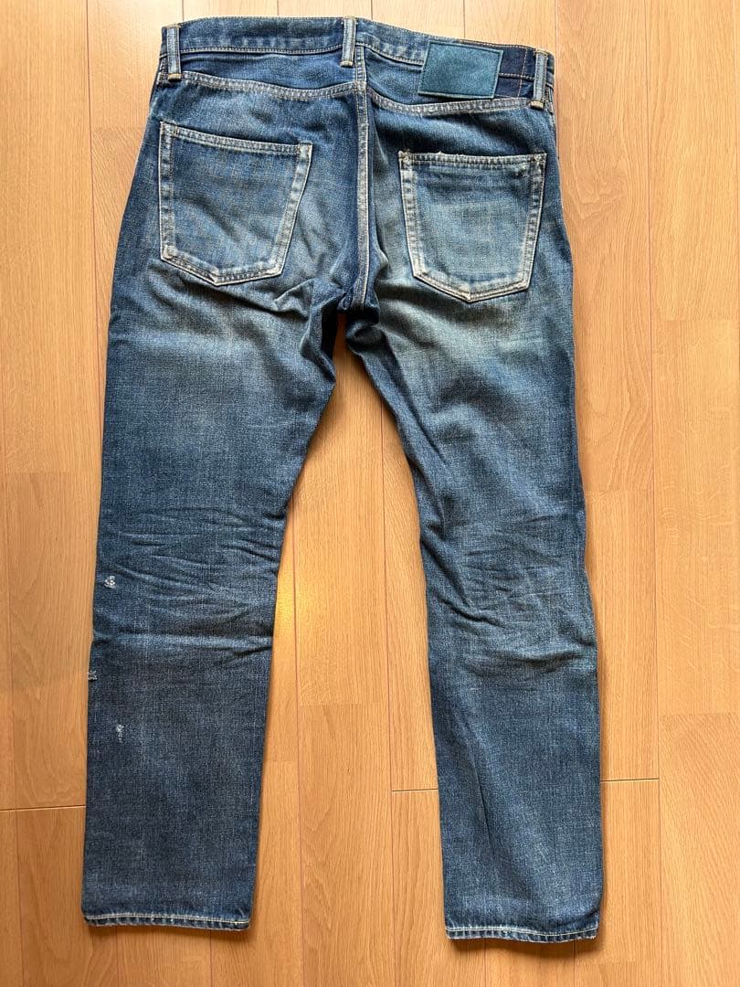 パンツ VISVIM SOCIAL SCULPTURE 10 DAMAGED-12