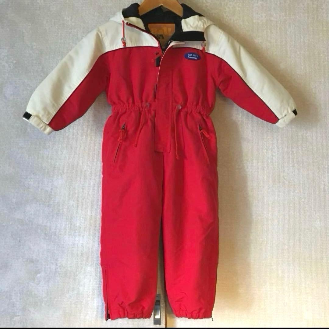 キッズ 子ども用 つなぎ スキーウェア スノーウェア スキースーツ 100㎝